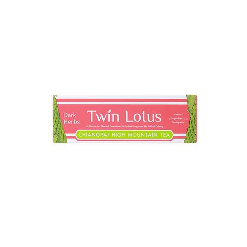 TWIN LOTUS双莲泰国双莲清莱高山茶牙膏100g