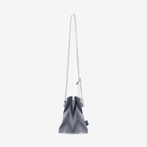 PAVI STUDIO W-Mini-Knot Crossbody Bag - 灰色