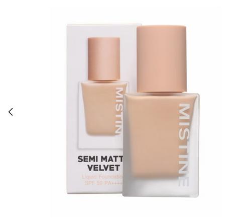 【保税发货】MistineF1 半哑光丝绒粉底液SPF50