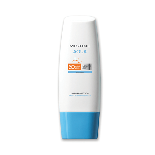 MISTINE Aqua Base 超保护保湿面部和身体防晒霜 SPF50 PA++++ - 70 毫升