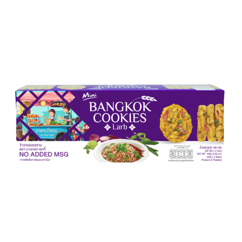 BANGKOK COOKIES泰式酸辣味香米米饼100g