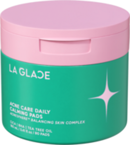 LA GLACE 祛痘舒缓湿敷片 80片