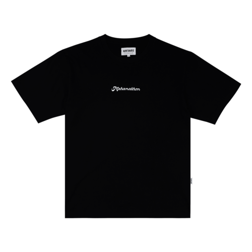 MAHANAKHON成功黑色T恤S码