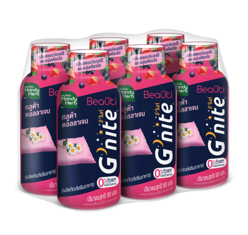 HandyHerb G’nite 胶原助眠饮（50毫升 x 6瓶）