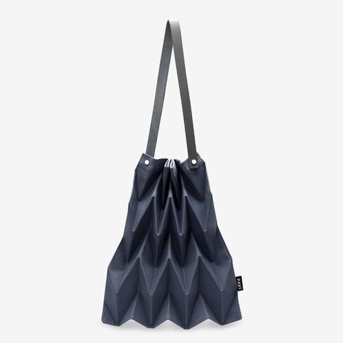 PAVI STUDIO W-Pleat Tote包 - 海军蓝