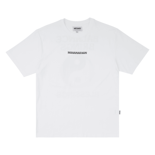 MAHANAKHON太极白色T恤L码