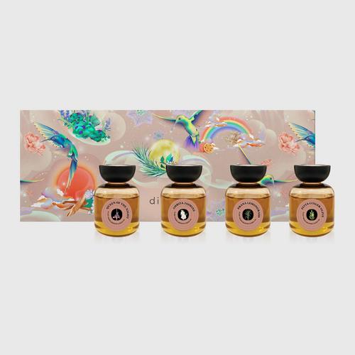 DIVANA按摩精油4瓶装50 ml. 4 pcs.