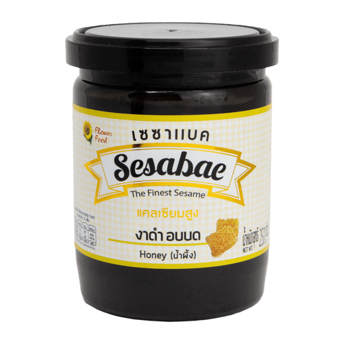 SESABAC天然炭烤黑芝麻蜂蜜碎粉250g