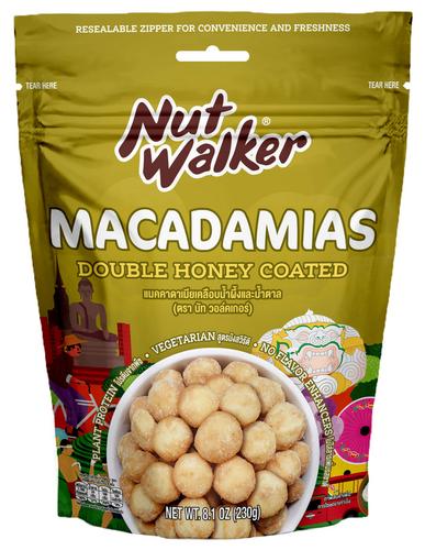 NUT WALKER 双倍蜂蜜涂层澳洲坚果 230 G