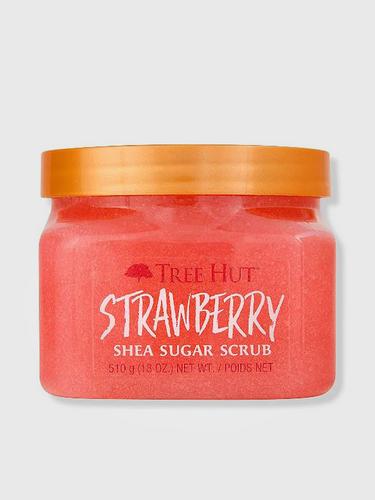 TREE HUT草莓味乳木果磨砂膏510g