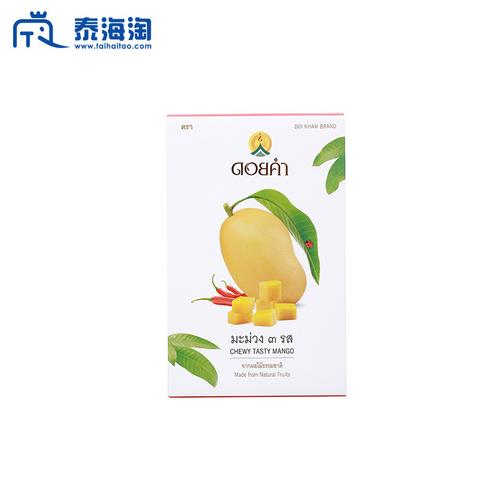 DOI KHAM皇室严选泰国Q弹泰式咸辣芒果干100g