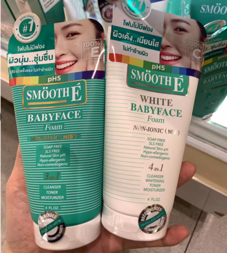 SMOOTH EBABYFACE三合一洗面奶120g