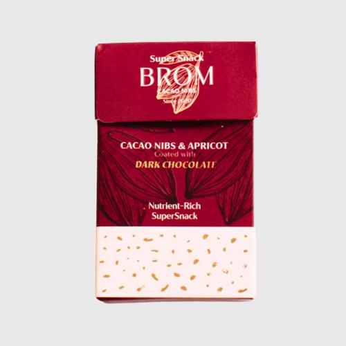 BROM杏仁黑巧克力可可豆粒35克