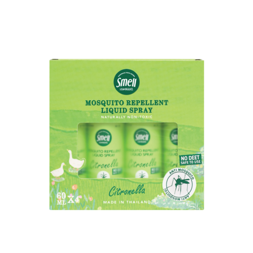 SMELL LEMONGRASS柠檬草驱蚊液喷雾60ml*4