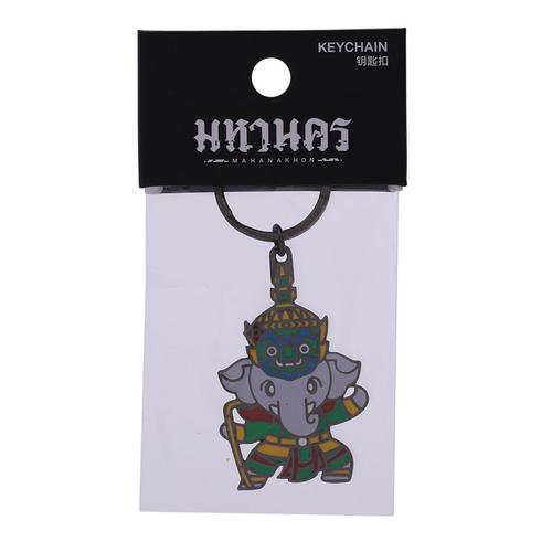 KINGPOWER卡通小象十面鬼王造型钥匙扣