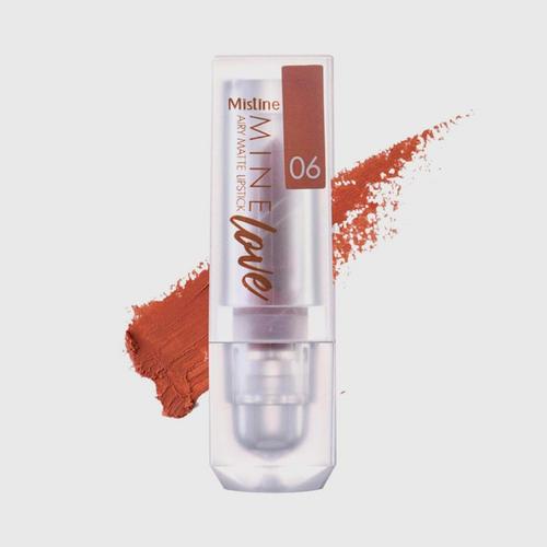 MISTINE Mine Love Airy Matte Lipstick - 3.5 g 哑光口红No.02 red sage