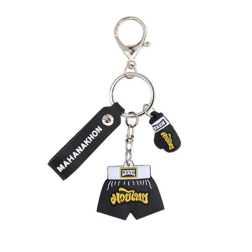 MAHANAKHON Muay Thai 泰拳套装钥匙扣 黑色