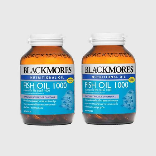 澳佳宝（BLACKMORES）深海鱼油1000毫克（2瓶x80粒）
