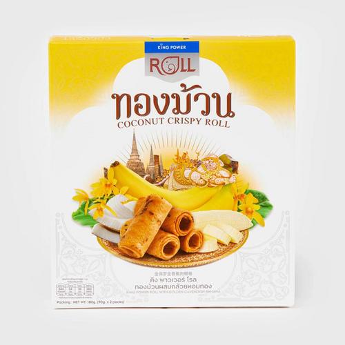 kingpower roll香蕉味脆椰卷180g