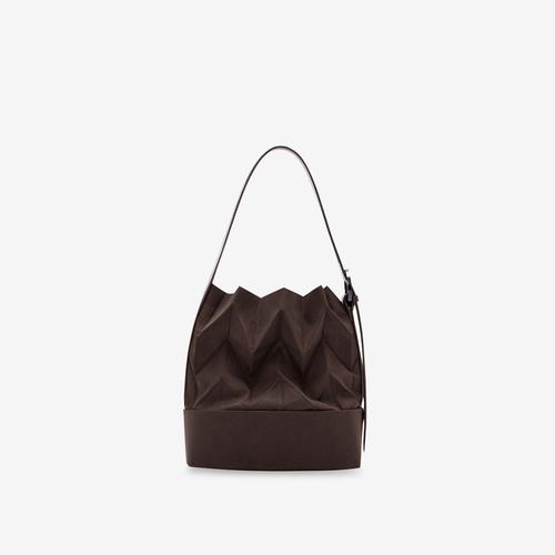 PAVI STUDIO W-Buckle Shoulder包 - Mocha