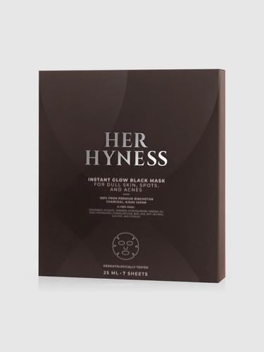 HERHYNESS瞬间焕发光彩黑面膜盒7片