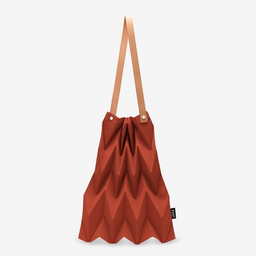 PAVI STUDIO W-Pleat Tote包 - Orange