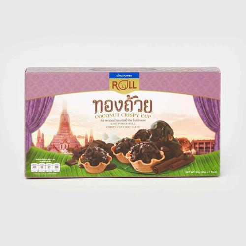 Kingpower roll金保罗巧克力脆皮杯90g