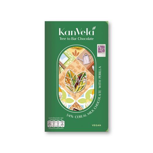 KANVELA CHOCOLATE 54% 谷物芝麻巧克力 60g