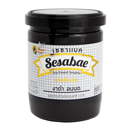 SESABAC天然炭烤黑芝麻酱250g