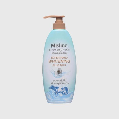 Mistine纳米级美白牛奶精华沐浴露500ml