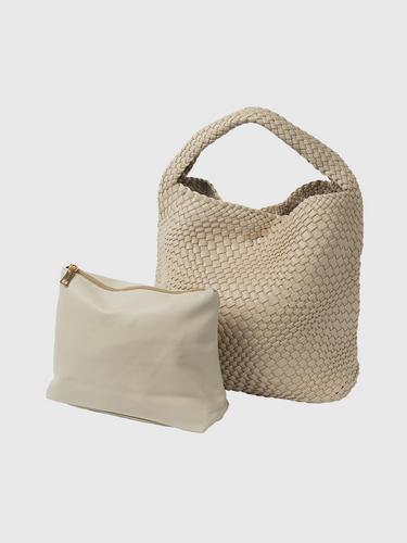 SUGAR MONDAYPiper Tote 单肩包-米色
