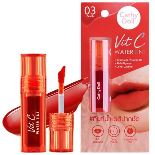 CATHY DOLL Vit C Water Tint系列#PEACH