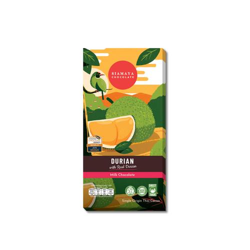 SIAMAYA 榴莲味牛奶巧克力 75g