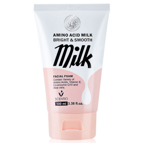 SCENTIO氨基酸牛奶精华洁面乳100ml