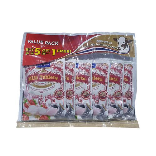 KING POWER SELECTION严选草莓奶片25g*6