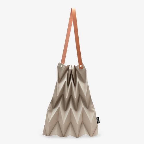 PAVI STUDIO W-Pleat Tote包 - 奶油色