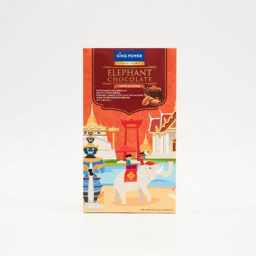 KING POWER SELECTION大象杏仁牛奶巧克力220g