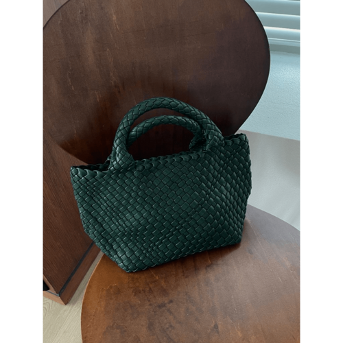 SUGAR MONDAY New Pun Pun Hand Bag - Dark green（墨绿色）