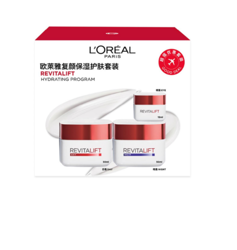 L’ORÉAL Paris欧莱雅复颜保湿护肤套装