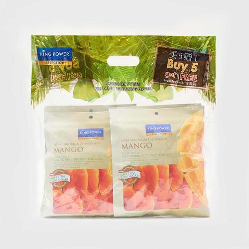 kingpower selection低糖芒果干买五赠一套装1200g
