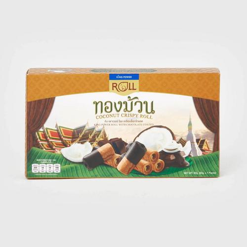 Kingpower roll金保罗巧克力糖皮脆皮椰卷60g