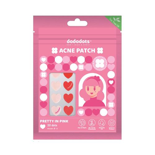 DODODOTS ACNE 痘痘贴 PRETTY IN PINK 粉色款｜20枚