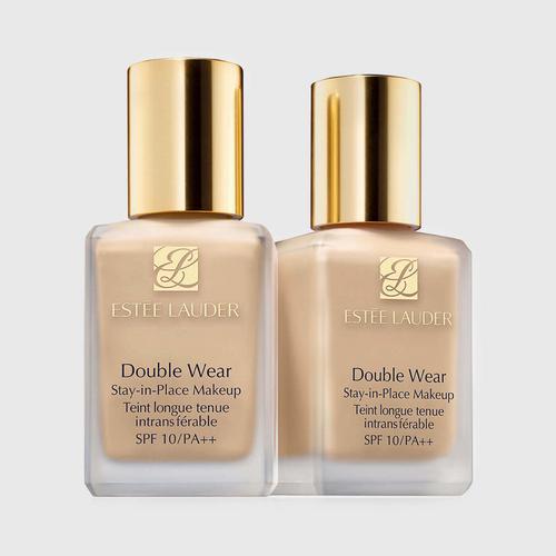 雅诗兰黛 Double Wear 持妆粉底液两支装 SPF10/PA++ 30ml x2 - 2C0 Cool Vanilla