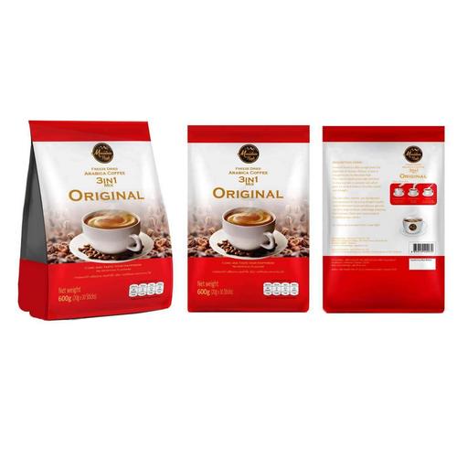 Mountain High三合一阿拉比咖啡豆原味速溶咖啡600g