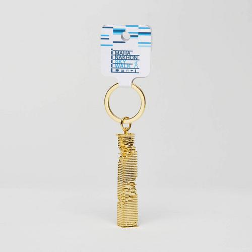 【店庆特惠】MAHANAKHON王权免税大京都大厦钥匙扣金色