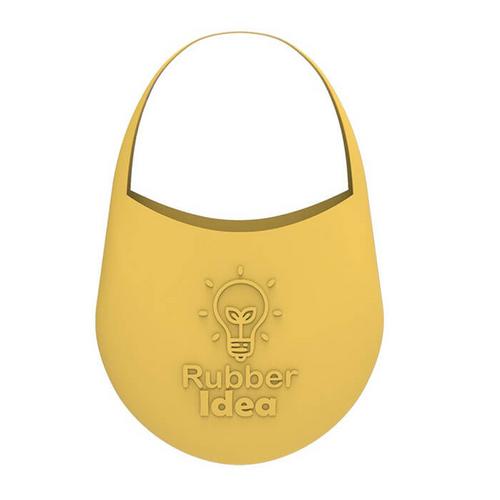Rubber idea天然橡胶环保创意购物袋黄色