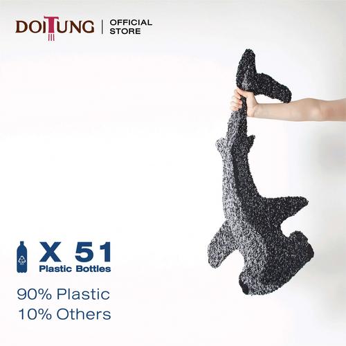 【直邮】DoiTung皇室工程可回收材料制作双髻鲨足垫97x45cm