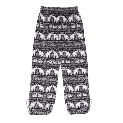 【店庆特惠】KMH M码-大象曼谷长裤 黑色