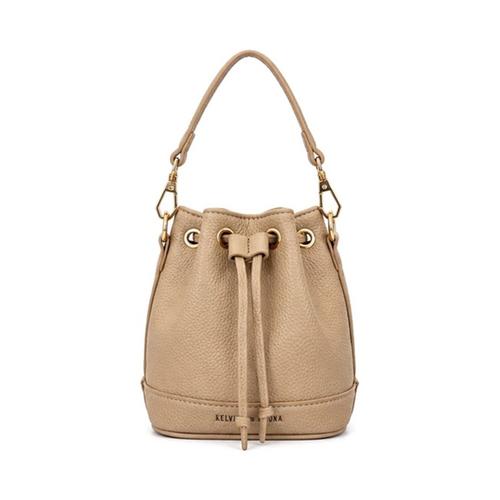 KELVIN AND FIONA MINI BUCKETBAG 迷你水桶包｜米色