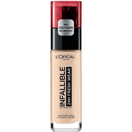 巴黎欧莱雅 L'ORÉAL PARIS 恒放溢彩持妆粉底液 30ml 红帽子 - 20